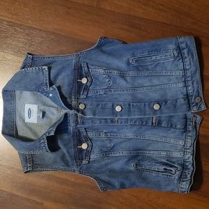 Old Navy jean vest Size XS